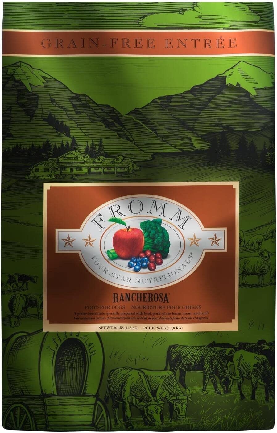 Fromm Four Star Dog Rancherosa Grain Free 4 lbs
