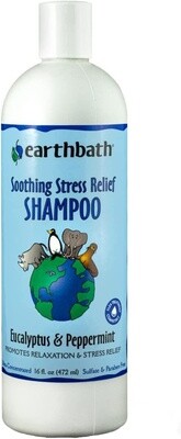 Earthbath Shampoo Soothing Stress Relief Eucalyptus &amp; Peppermint 16 oz