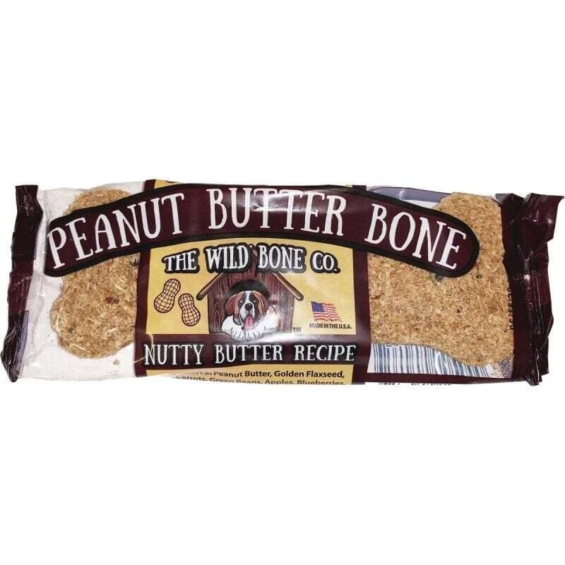 Natural Dog Treats Peanut Butter Bone