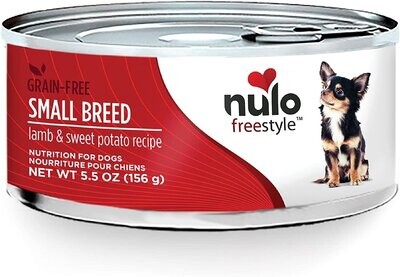 Nulo Can FreeStyle Small Breed Lamb Sweet Potato Pate for Dogs 5.5oz
