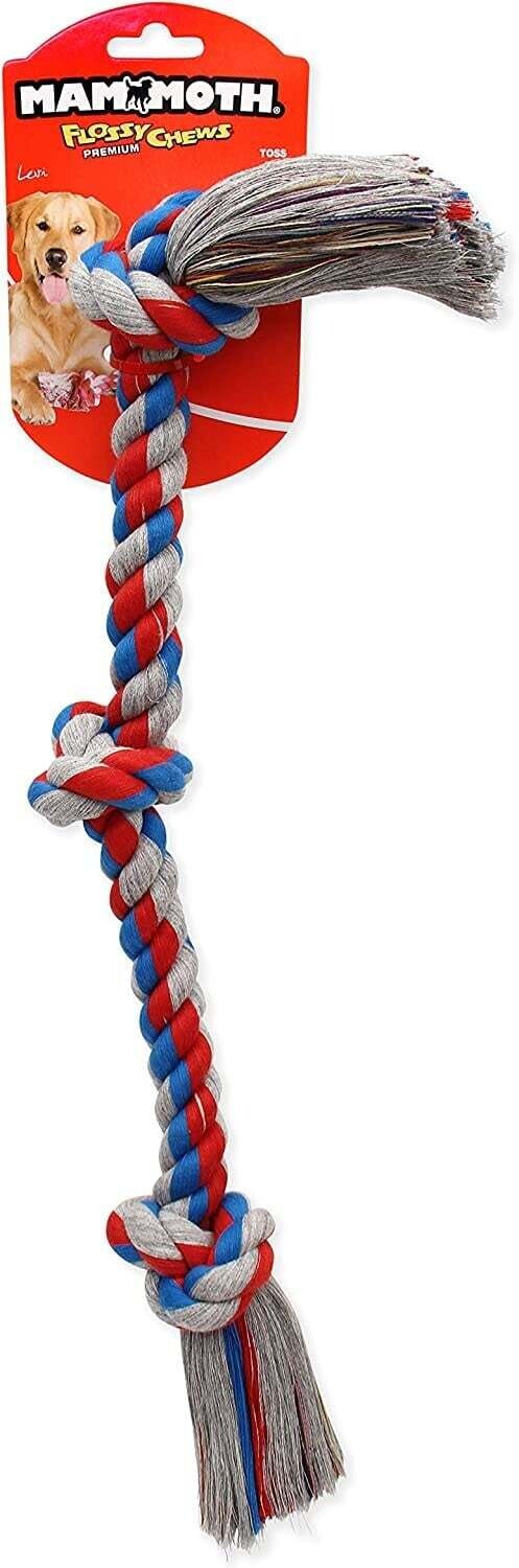 Mammoth Flossy Chews Medium Rope Tug Toy 20 inch