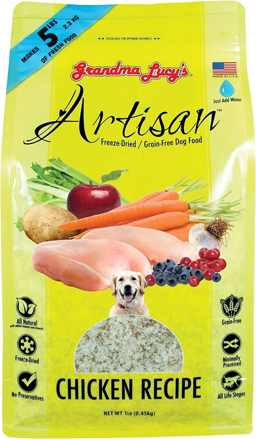 Grandma Lucy&#39;s Artisan Grain Free Chicken 1 lbs