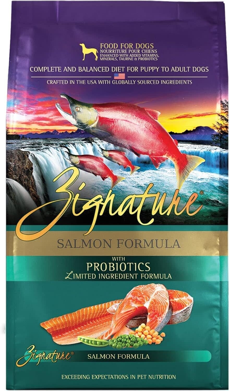 Zignature Salmon Formula Limited Ingredient Dog Food 25 lbs