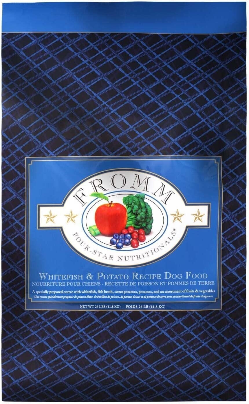Fromm Four Star Dog Whitefish and Potato Recipe 26 lbs