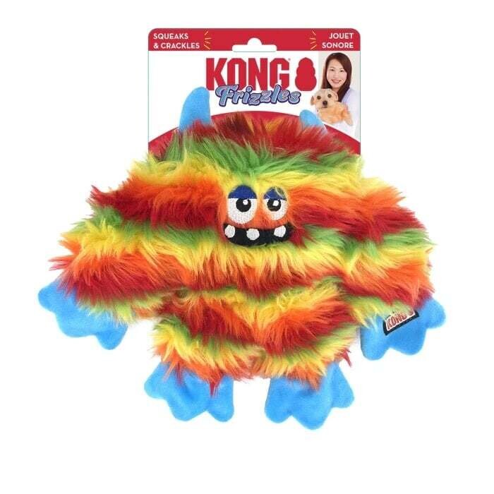 Kong Frizzles Plush Monster