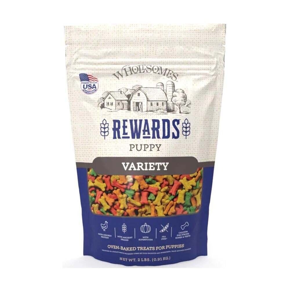 Wholesomes Rewards Puppy Variety Biscuits 2lbs