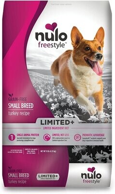 Nulo FreeStyle High-Protein Limited+ Turkey Recipe Small Breed Dog Food 10lbs