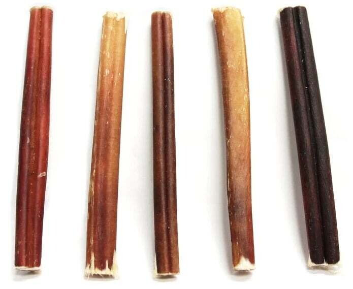 Tuesday&#39;s Natural Dog Company Standard Bully Sticks Odor Free 6 inches