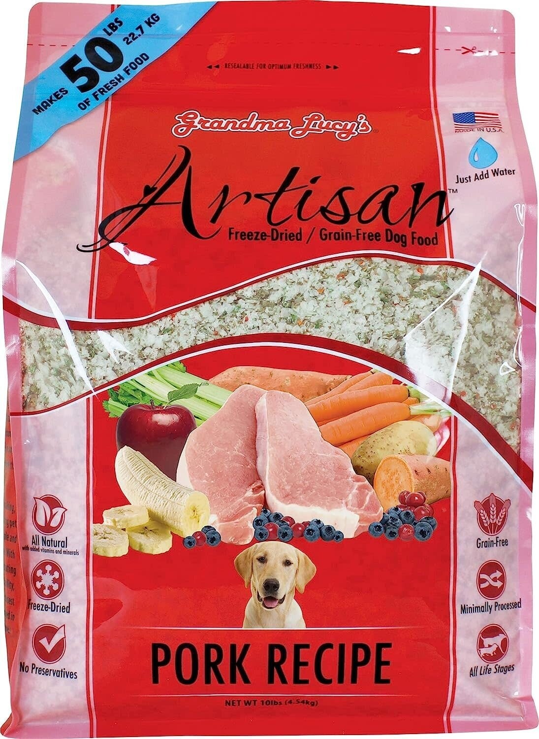 Grandma Lucy&#39;s Artisan Grain Free Pork 10 lbs