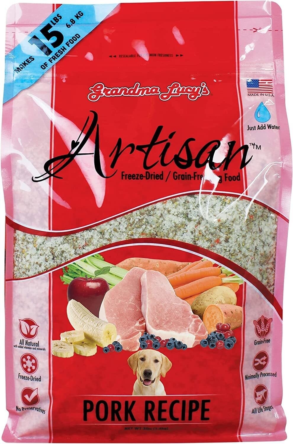 Grandma Lucy&#39;s Artisan Grain Free Pork 3 lbs