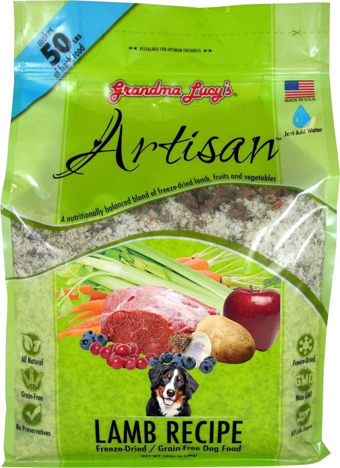 Grandma Lucy&#39;s Artisan Grain Free Lamb 10 lbs