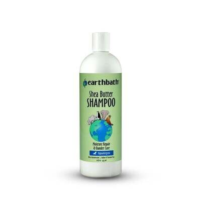 Earthbath Shampoo Hypoallergenic Shea Butter Moisture Repair &amp; Dander Care 16 oz