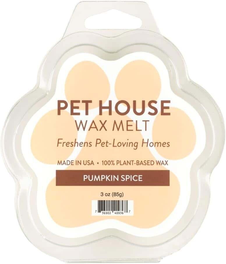 Pet House Candle Wax Melt Pumpkin Spice 3 oz