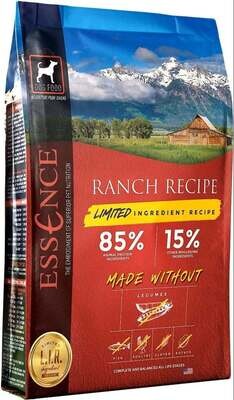Essence Limited Ingredient Ranch Recipe Dog Food 25 Lbs