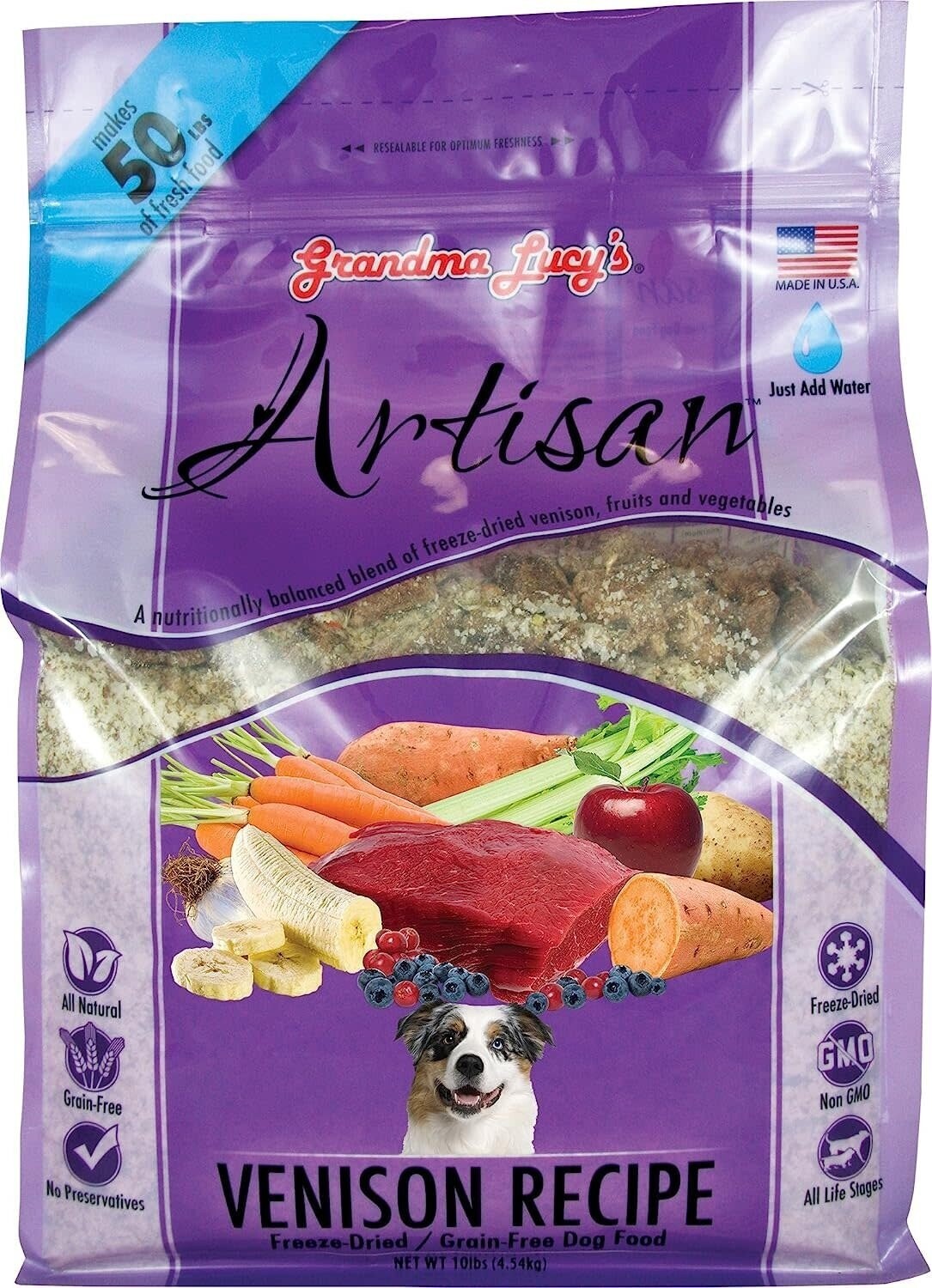 Grandma Lucy&#39;s Artisan Grain Free Venison 10 lbs