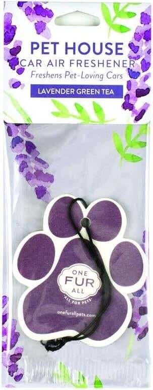 Pet House Car Air Freshener Lavender Green Tea