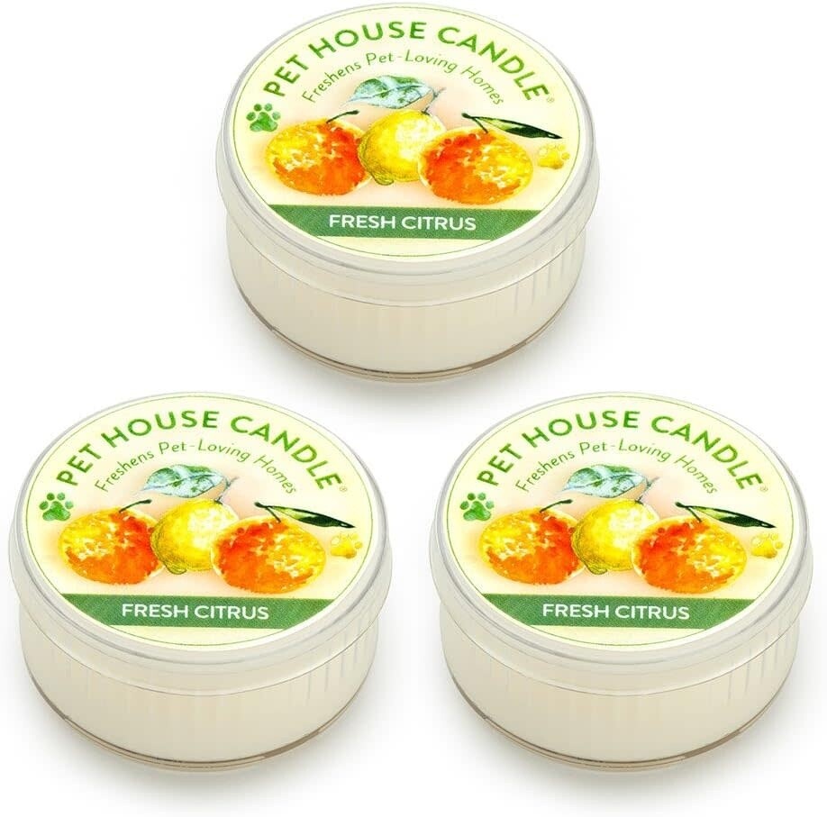 Pet House Mini Candle Fresh Citrus 1.5 oz