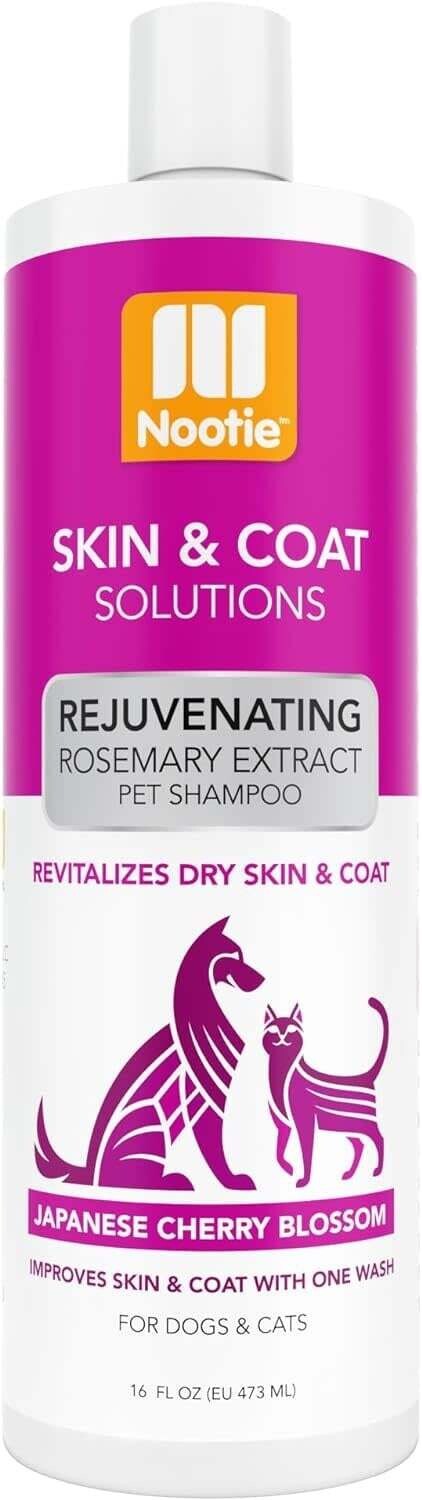 Nootie Rejuvenating Rosemary Extract Pet Shampoo Japanese Cherry Blossom 16 oz