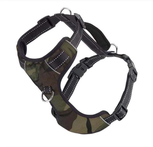 BayDog Chesapeake Harness Camo Small