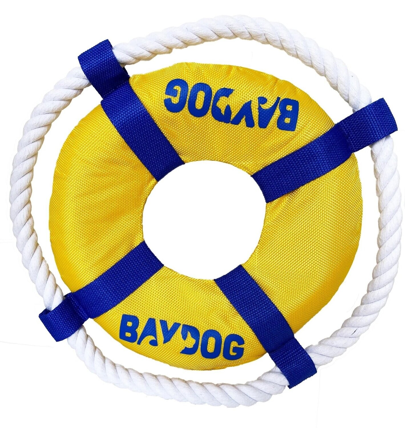 BayDog Fetch Ring Yellow
