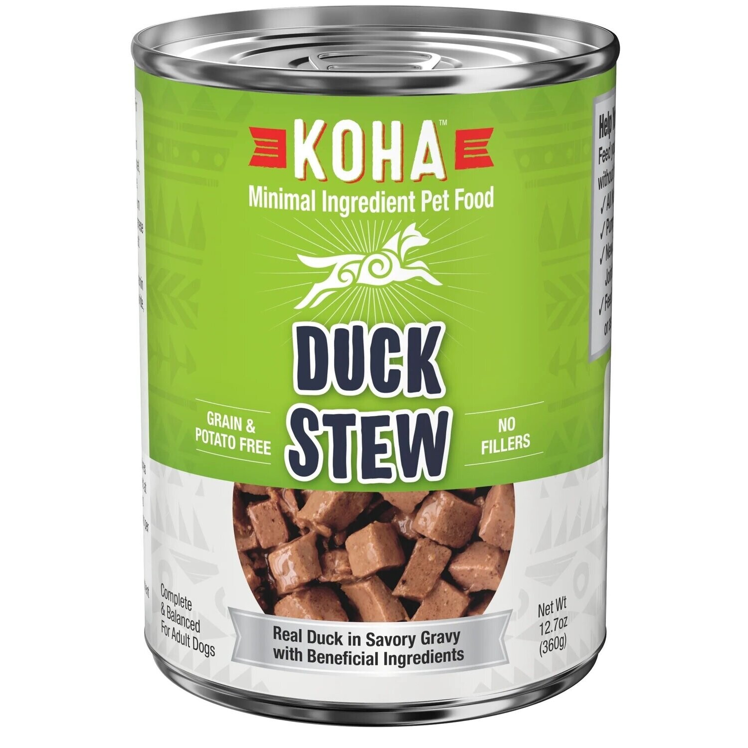 Koha Dog Can Stew GF Duck 12.7 oz