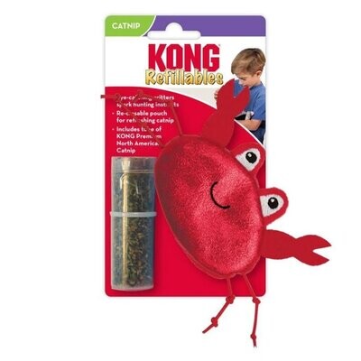 Kong Refillables Catnip Crab Cat Toy