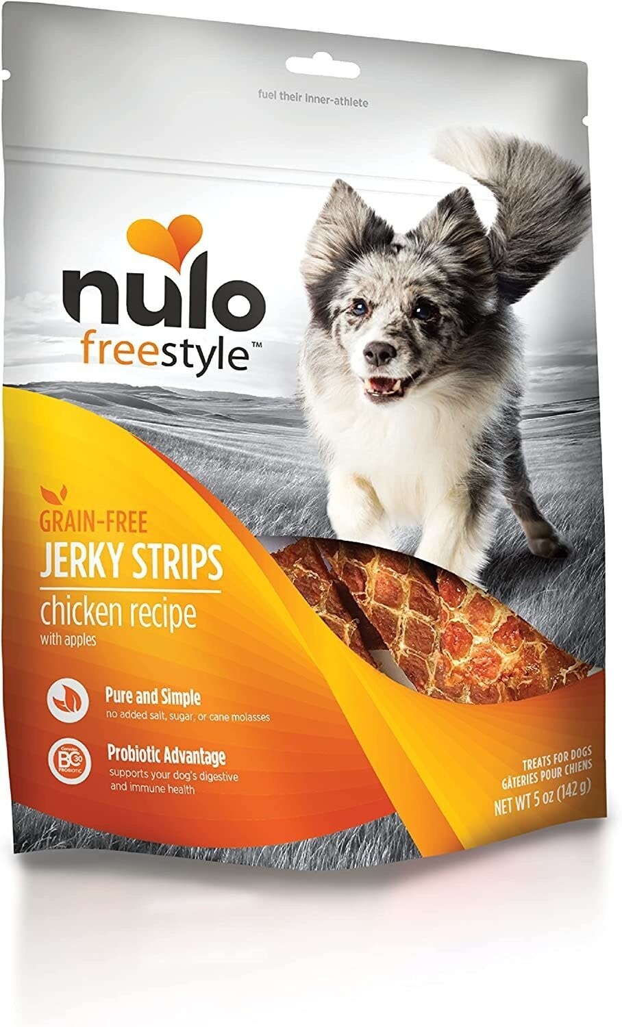 Nulo Freestyle Jerky Strips Chicken Recipe 5 oz