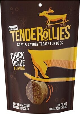Fromm Tenderollies Chick-a-Rollie Soft &amp; Chewy Dog Treats 8 oz