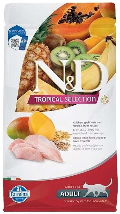 Farmina N&amp;D Tropical Selection Chicken Cat Food 22 lbs