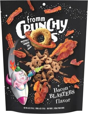 Fromm Crunchy O&#39;s Bacon Blasters 6 oz