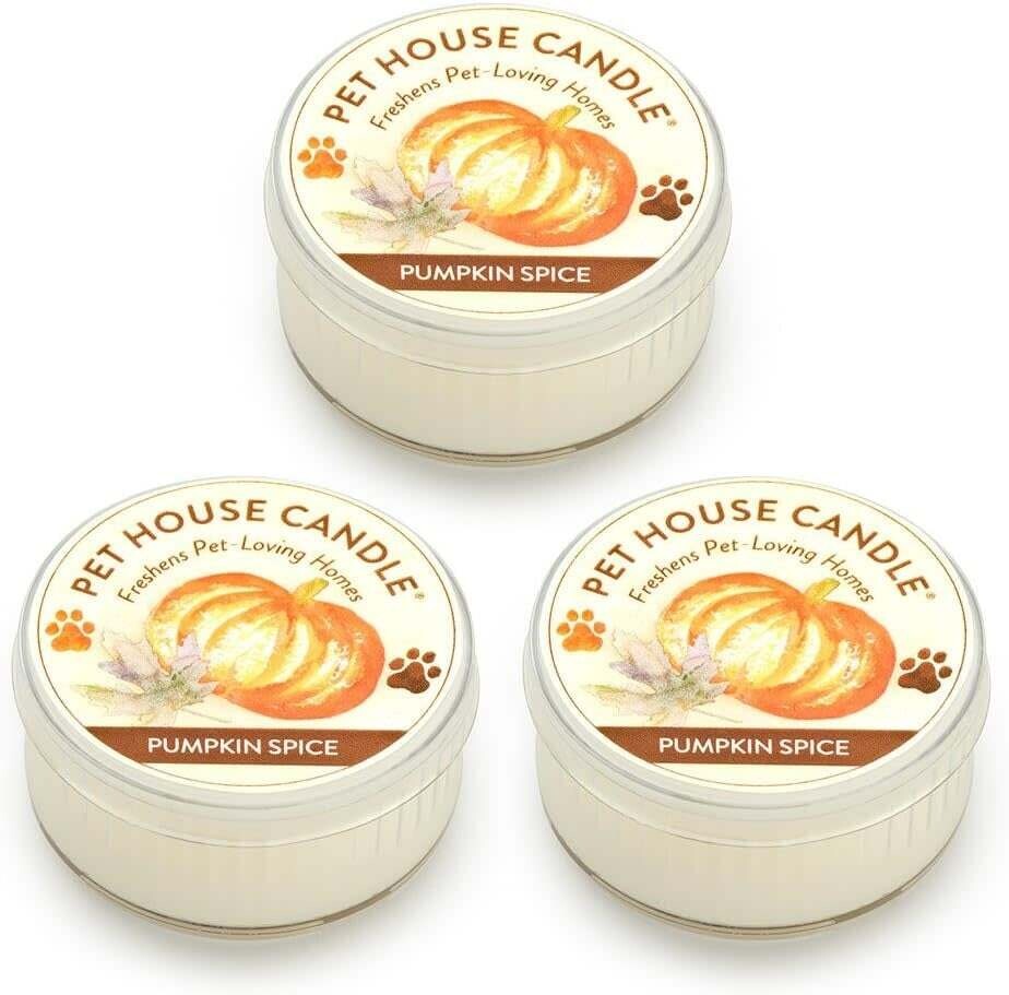 Pet House Mini Candle Pumpkin Spice 1.5 oz