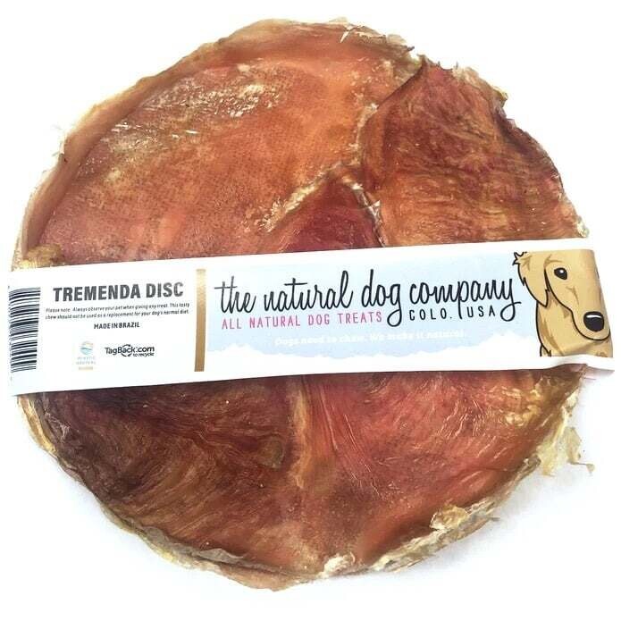 Tuesday&#39;s Natural Dog Company Bladder Disc Chews