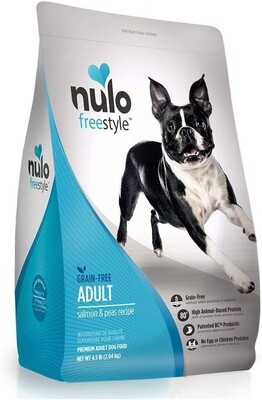 Nulo Freestyle Salmon &amp; Peas Recipe Grain Free Adult Dog Food 4.5 lbs