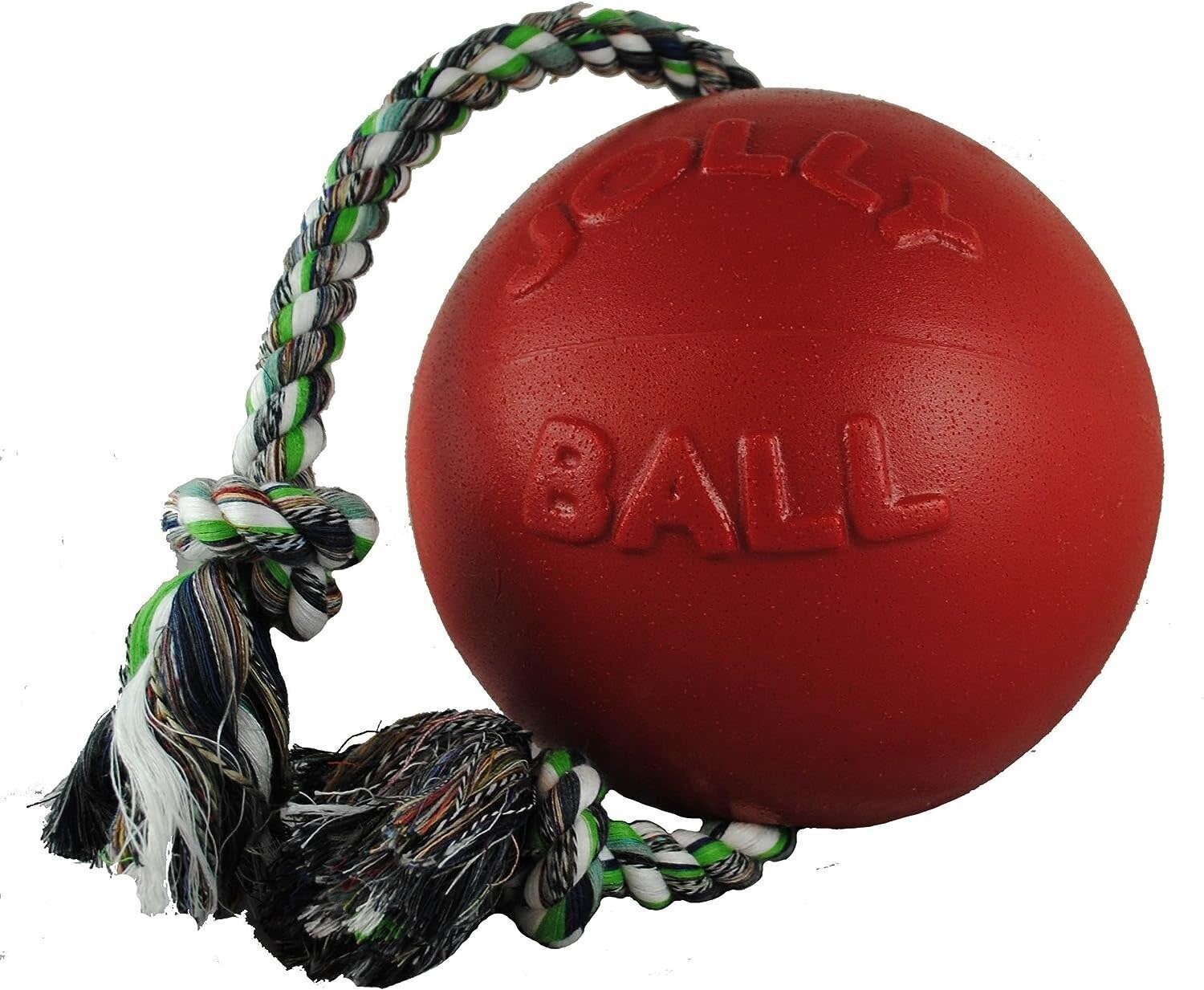 Jolly Pets Romp N Roll Red 4.5&quot;