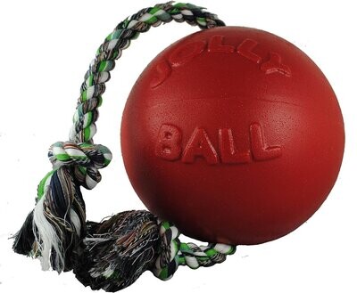 Jolly Pets Romp N Roll Red 4.5&quot;