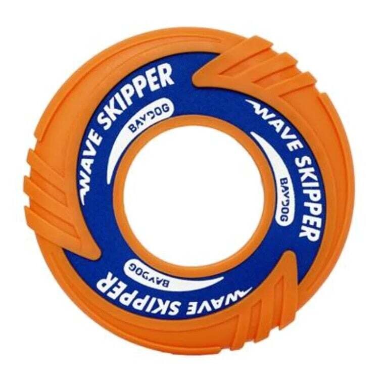 BayDog Wave Skipper Frisbee Orange