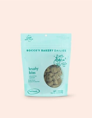 Bocce&#39;s Bakery Dalies Soft &amp; Chewy Brushy Bites 6 oz