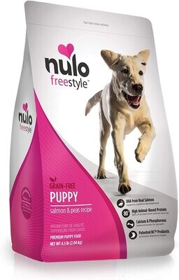 Nulo Freestyle Puppy Salmon &amp; Peas Recipe Grain Free Puppy Food 24 lbs