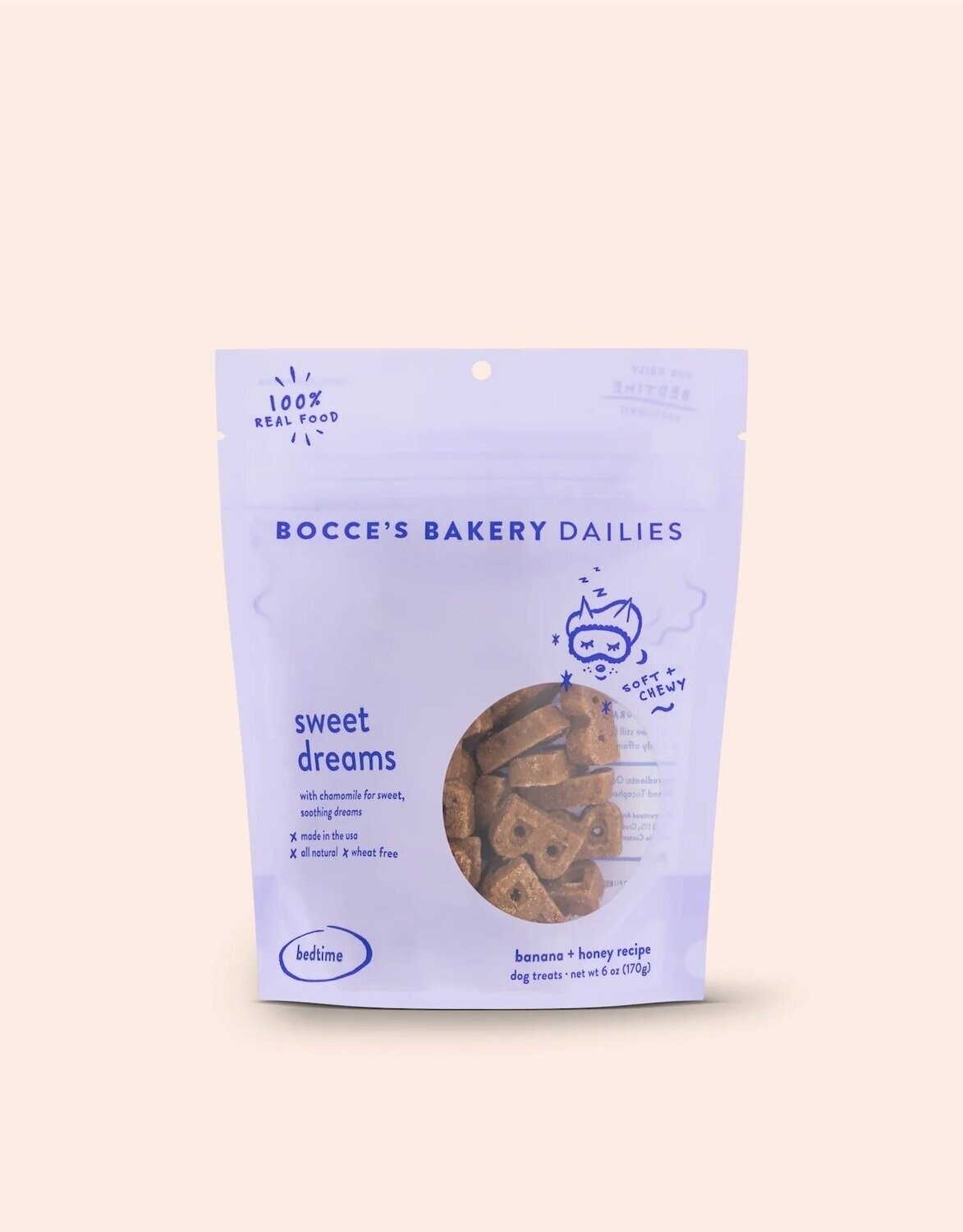 Bocce&#39;s Bakery Dailies Soft &amp; Chewy Sweet Dreams 6 oz