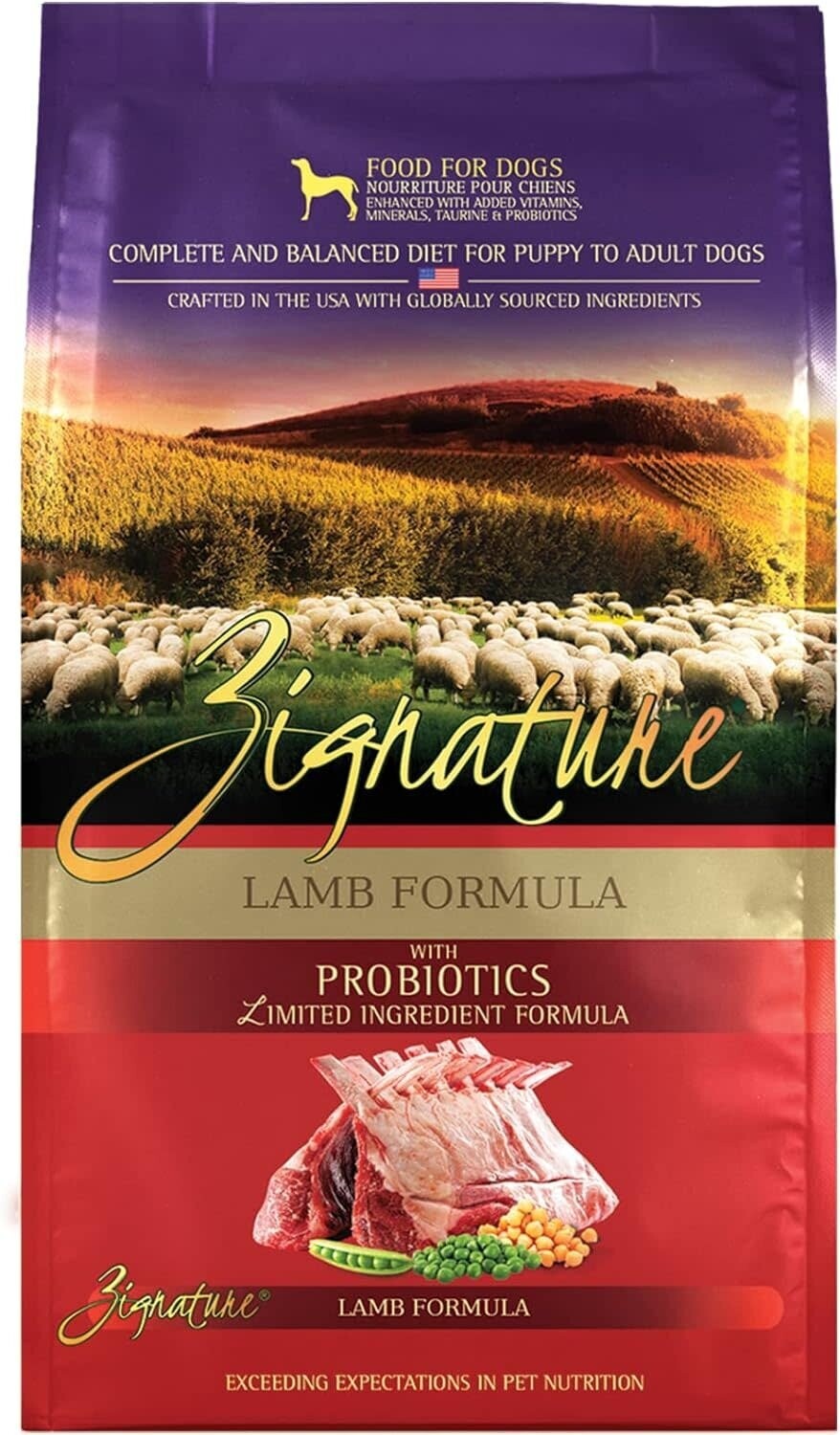 Zignature Lamb Formula Limited Ingredient Dog Food 4 lbs