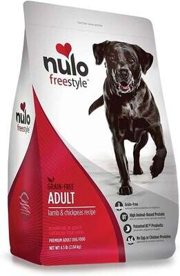 Nulo Freestyle Grain Free Lamb &amp; Chickpeas Recipe Dog Food 4.5 lbs