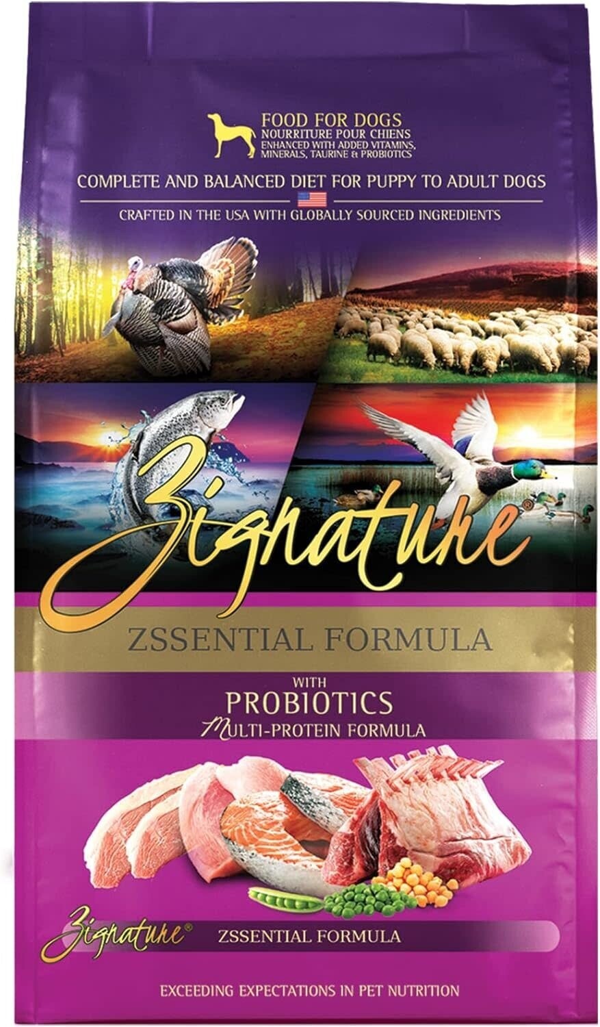 Zignature Zssential Formula Multi Protein Dog Food 4 lbs