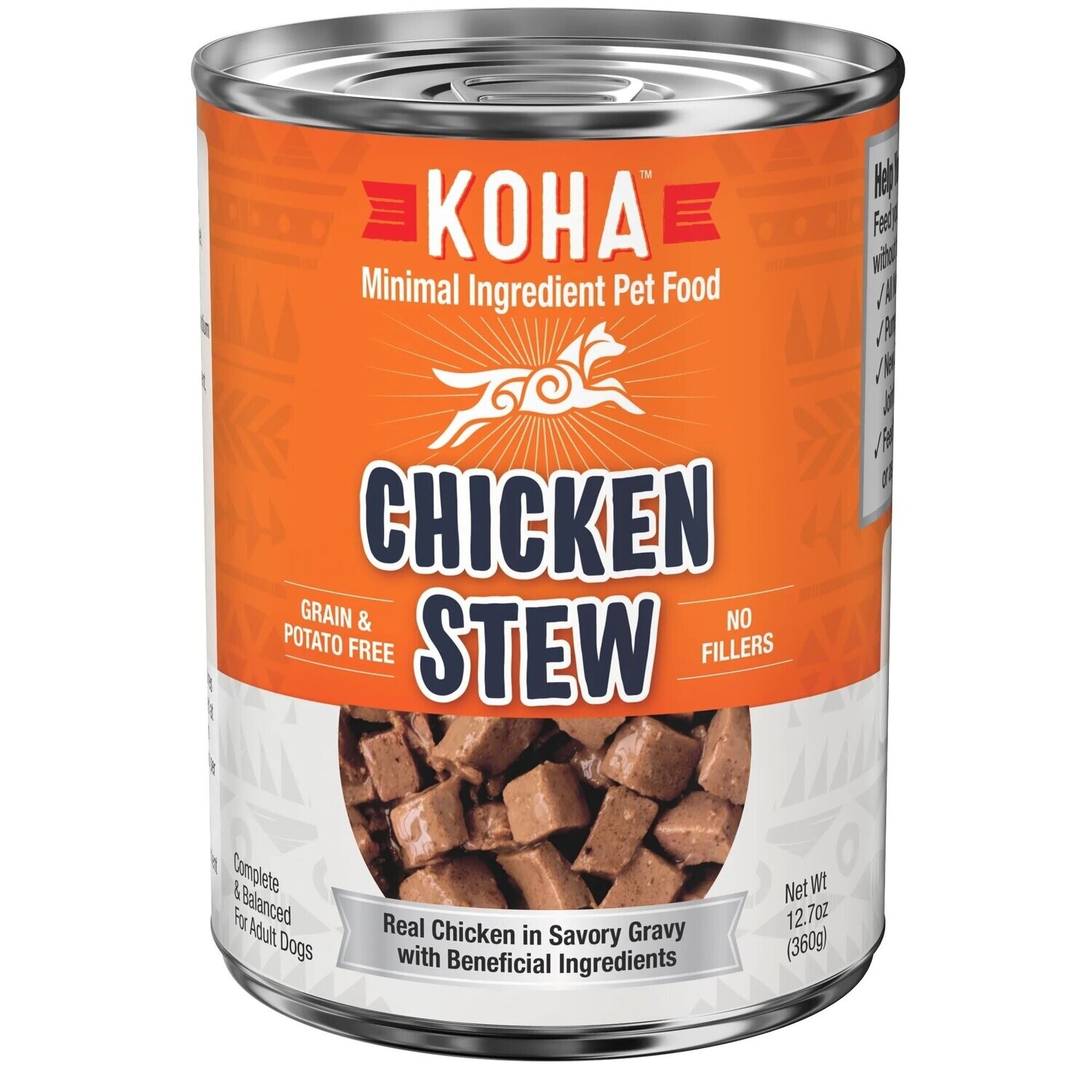 Koha Dog Can Stew GF Chicken 12.7 oz