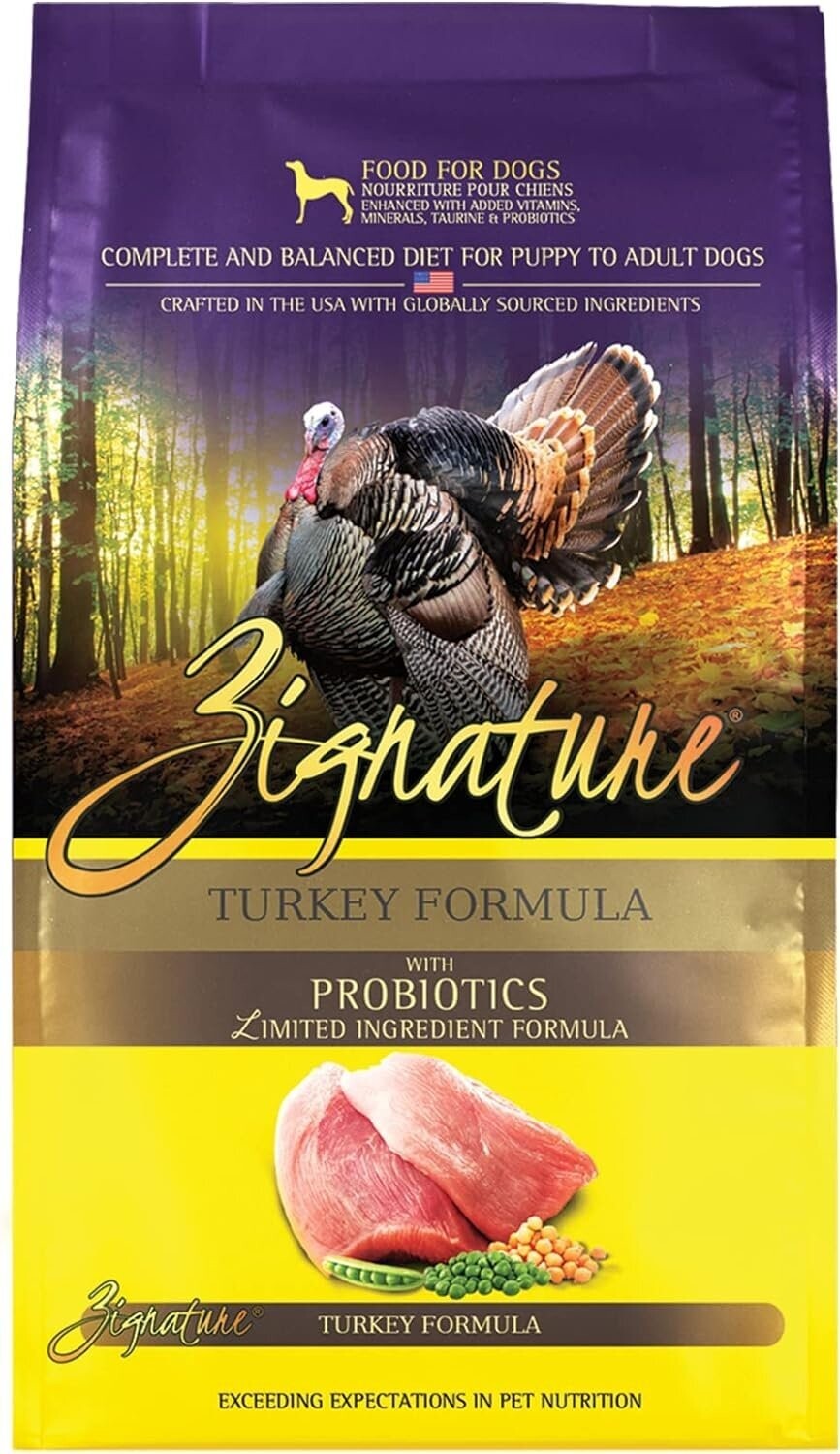 Zignature Turkey Formula Limited Ingredient Dog Food 12.5 lbs