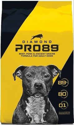 Diamond Pro 89 Beef Pork &amp; Ancient Grains Formula Adult Dog Food 40 lbs