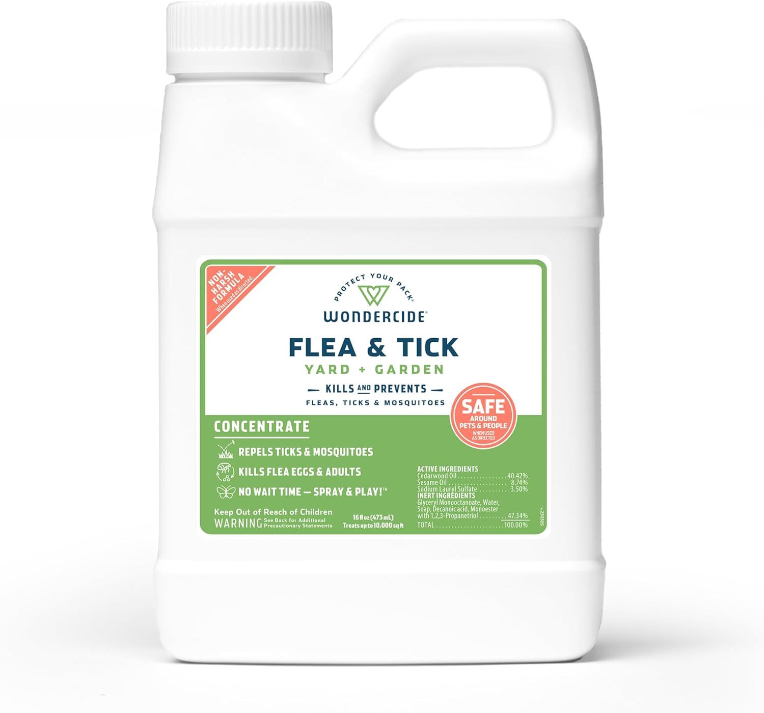 Wondercide Flea Tick Mosquito Yard &amp; Garden Concentrate 16oz
