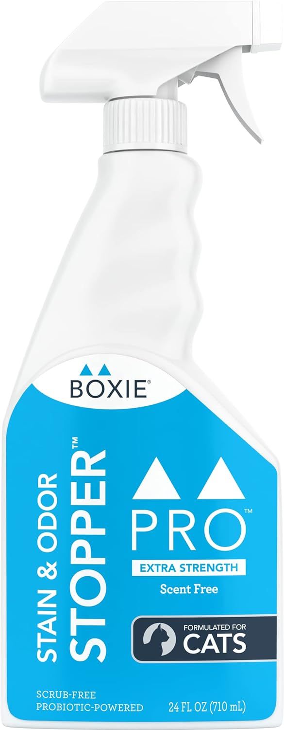 Boxie Cat Pro Stain &amp; Odor Stopper Extra Strength Scent Free 24 oz