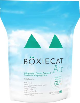 Boxie Cat Air Lightweight Gently Scented Premium Clumping Litter 6.5 lbs