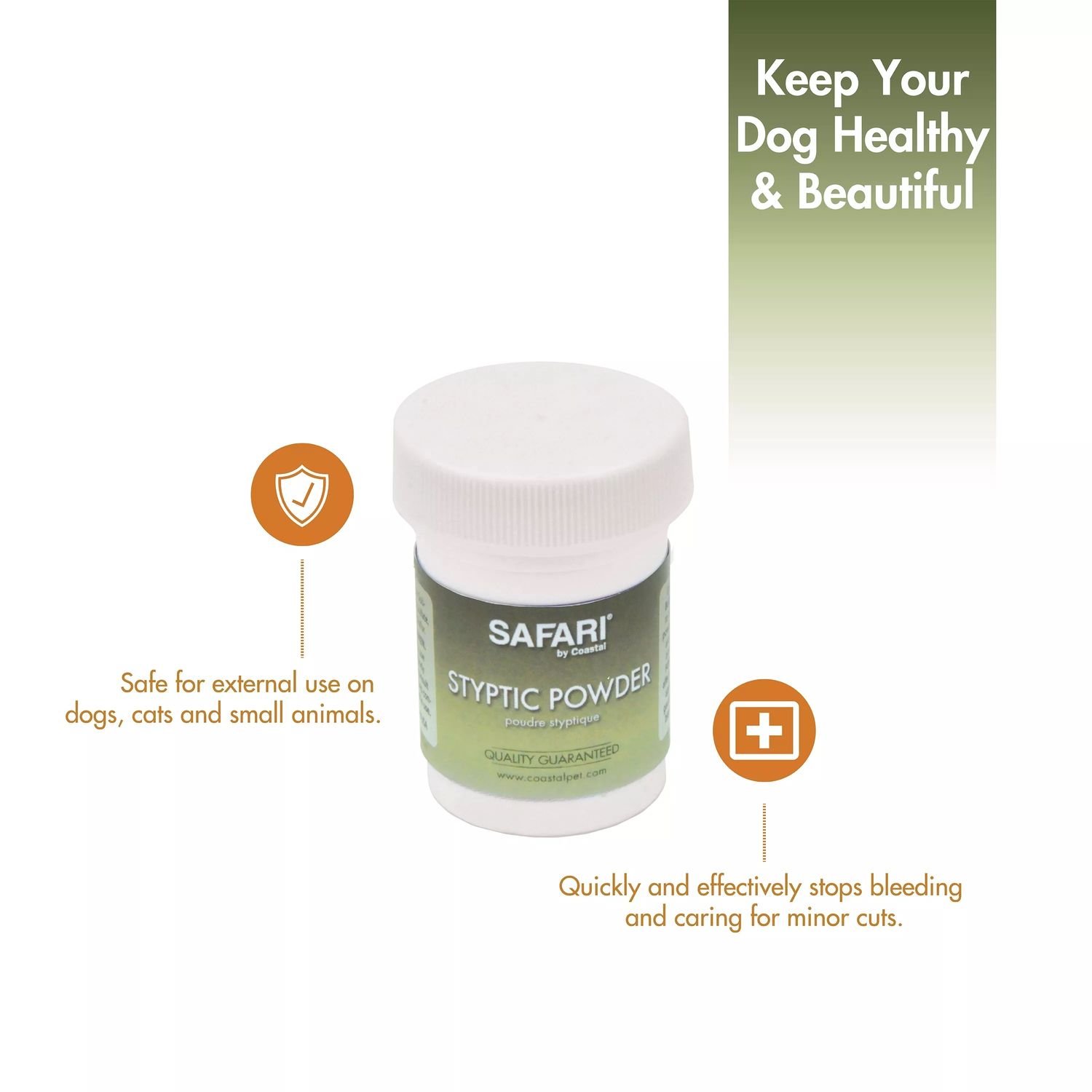 Safari by Coastal Pet Styptic Powder 0.5 oz