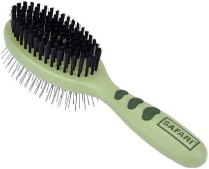 Safari by Coastal Pin and Bristle Combo Dog Brush MEDIUM 8.5&quot; L x 2.0625&quot; W